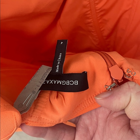 BCBGMaxAzria One-Shoulder Ruffle Dress - Picture 6 of 7